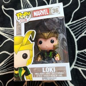Loki funko pop vinyl bobble head figure